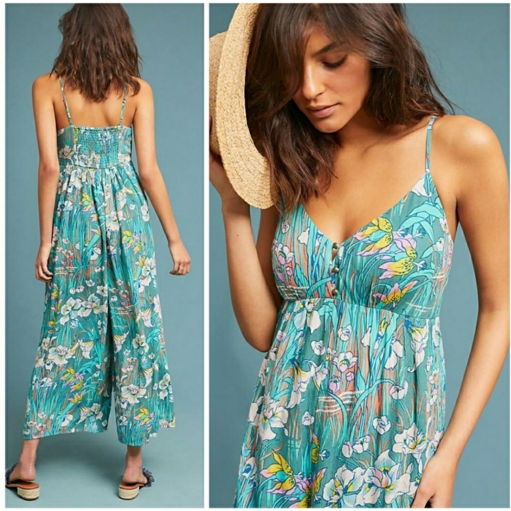 Anthropologie Akemi + Kin Baton Rouge Jumpsuit (M)